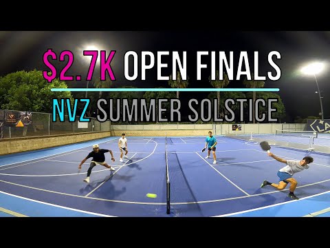 $2.7K NVZ Open Finals Jonathan(6.1)/JC(5.4) vs Jeri(5.8)/Claudio(5.7) Moneyball