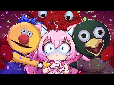 Chibi Reacts to DON'T HUG ME IM SCARED for the FIRST TIME!