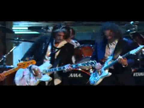 Jeff Beck,Jimmy Page,Ron Wood,Joe Perry,Flea and Metallica The Train Kept A Rollin´