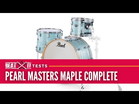 Pro drums at a good price: Pearl Masters Maple Complete I A Test by EN BeatitTV