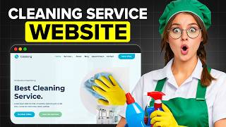 How To Create a Cleaning Service Website in WordPress 🔥 (Step by Step 2026)