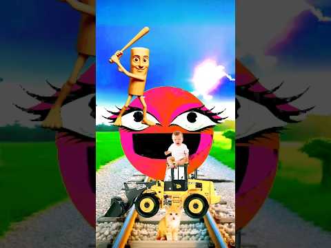 #1million🤡White colors Cute cat baby #video horse&traindriver tom #comedy #funny #shorts #baby#cat