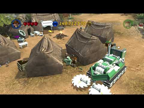 LEGO Indian Jones 2 100% Walkthrough Part 18: Kingdom of the Crystal Skull Part 2 Hub [1/2]
