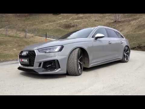 AUDI RS4 Avant Quattro with REMUS cat-back system