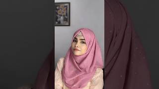 Download lagu Hijab tutorial for wedding/party | hijab tutorial with tika | new hijab tutorial #shorts mp3
