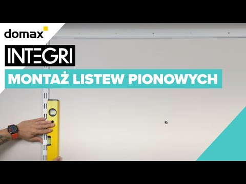 Montaż listew pionowych INTEGRI