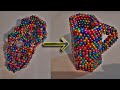 How To Make Cups With Magnetic Balls Hand Crafts Make Hand Crafts With Magnetic Balls