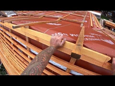 Schiefer Schuppen an Ortgang - Teil 7 - Biberschwanzdach Ibbenbüren