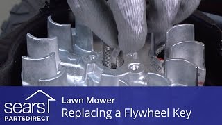 How to Replace the Flywheel Key on a Lawn Mower