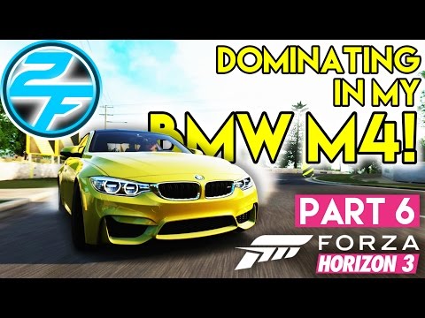 DOMINATING IN MY BMW M4! | Forza Horizon 3 Walkthrough Gameplay Part 6