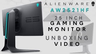 YouTube Video Ts3Erk25mtU for Product Dell Alienware 25 and 27 Gaming Monitors AW2520HF, AW2720HF by Company Dell in Industry Monitors