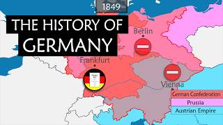 The Complete History of Germany on a Map (600 BC – 1990)