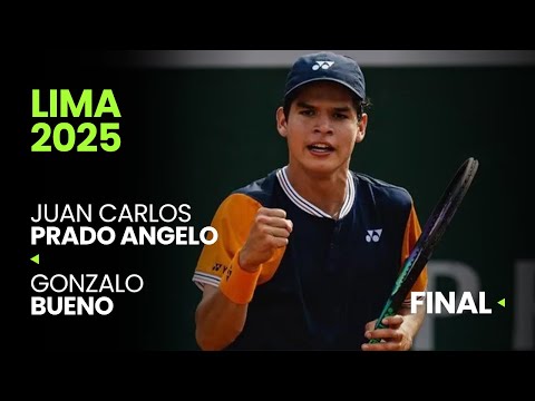 Juan Carlos Prado Angelo vs Gonzalo Bueno | Lima 2025 Final | ATP Highlights