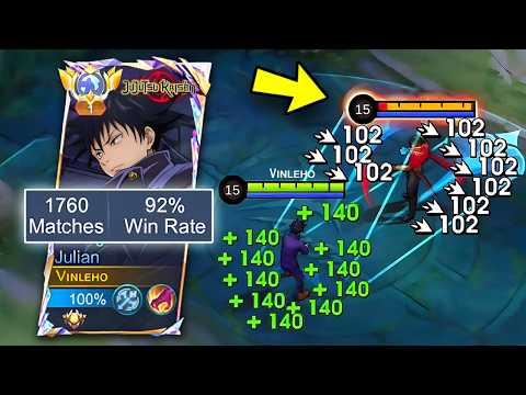JULIAN PERFECT BUILD 2026 🔥 | 100% OP META JULIAN | MLBB