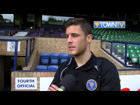 Jayson Leutwiler post Southend United away 14/15 - Town TV