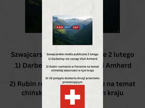 Szwajcarskie media publiczne 2 lutego