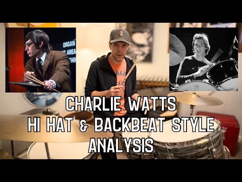 Thumbnail for Charlie Watts Hi Hat and Backbeat Style Analysis  by Charlie Watts