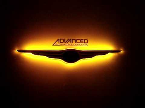 AACstyle Chrysler Illumintated LED Wing w/ Dual Intensity Circuit Advanced Automotive Concepts