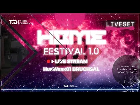 Third Dimension Live @ Homefestival 1.0 at Hubwerk01 in Bruchsal