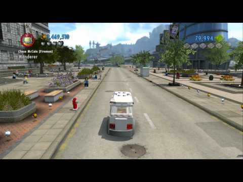 LEGO City Undercover 100% Guide - Uptown (Overworld Area) - All Collectibles