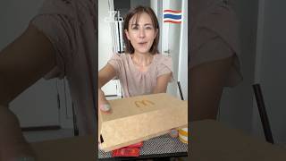 タイのマクドナルドでご飯メニュー買ってみた! #bangkok #thailand #macdonald