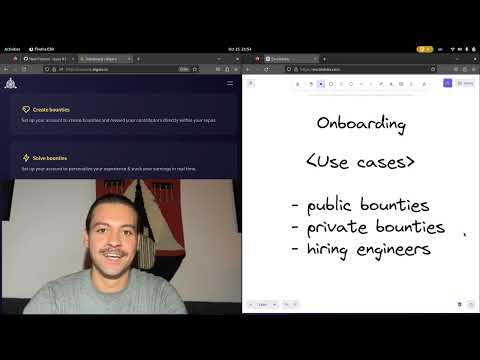 Live demo 💎 Algora.io | Improving Onboarding