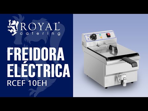 video - Elektrická fritéza - 1 x 10 l