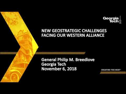 New Geostrategic Challenges Facing Our Western Alliance