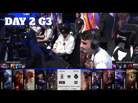 MKOI vs G2 | Day 2 LoL Worlds 2025 Swiss Stage | Movistar KOI vs G2 Esports full