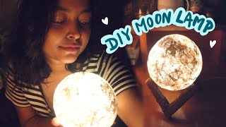 DIY Moon Lamp 🌕   How to make Moon Lamp at home