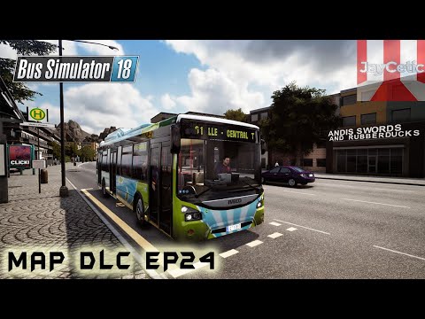 Bus Simulator 18 - Map Extension DLC - EP24 - CountrySide (32 min or less route)