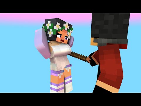 APHMAU AND AARON WEDDING ZERO TWO DODGING FIRST MEET COUPLE DANCE - MINECRAFT ANIMATION #shorts