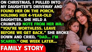 On Christmas, I Found My Daughter And Granddaughter Kicked Out—Then I Saw The Note From Her MIL...