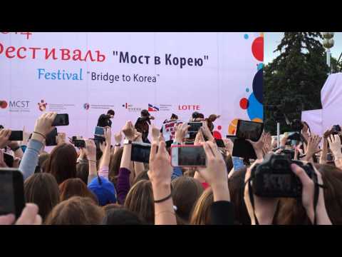 140614 BTS in Moscow -- No More Dream [FANCAM]