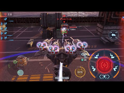 Auditioning the Nucleon Behemoth on the Carrier | War Robots gameplay
