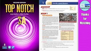 Top Notch 3: Unit 5: Lesson 3: Describe natural disasters