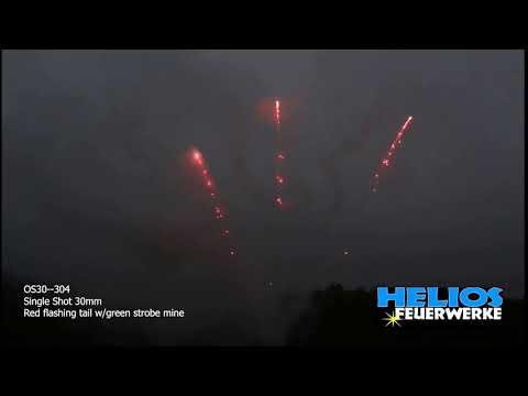 Red strobe willow tail blue tips with green strobe mine