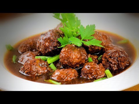 Traditional Chinese Meatballs (Chinese Style Cooking...