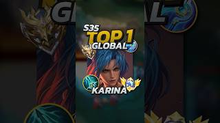 63% Winrate Karina S35 Build! Mobile Legends #mobilelegends #mlbb #gaming