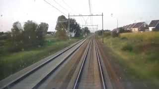 preview picture of video '[cabinerit] A train driver's view: Sittard - Eindhoven, VIRM, 16-Sep-2014.'