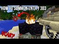 I tried to summon ENTITY 303 in Minecraft AND IT WORKED! (Do NOT Try This)