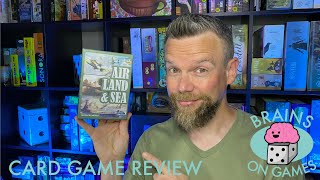 Air, Land & Sea (card game review)