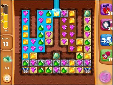 Diamond Digger Saga Level 676 - No Boosters