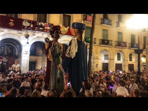 Baixada dels Gegants | Festa Major Vilanova i la Geltrú 2025 | El Bequetero |