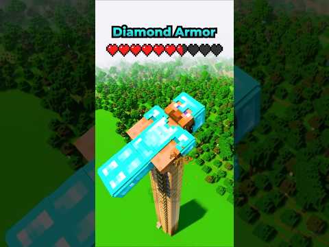 Upgrading Steve's Armor vs Tower