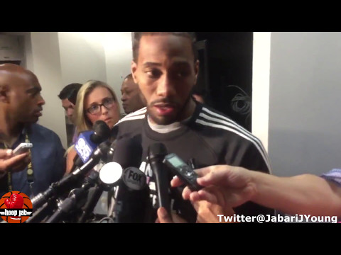 Kawhi Leonard On If The ZaZa Trip Was Intentional. HoopJab NBA Playoffs