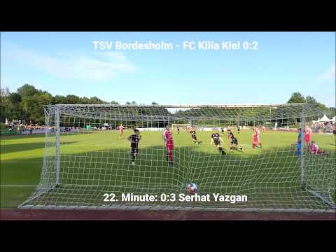 Saison-Opening Flens-Oberliga 22/23 - TSV Bordesholm - FC Kilia Kiel 1:4   29.07.22 Highlights Tore