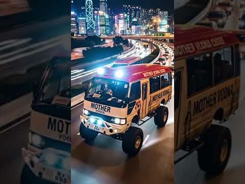 This 1400hp 1993 Toyota Coaster 4x4 by RMB in Hong Kong Needs to Be Studied: Illegal Car Enthusiast