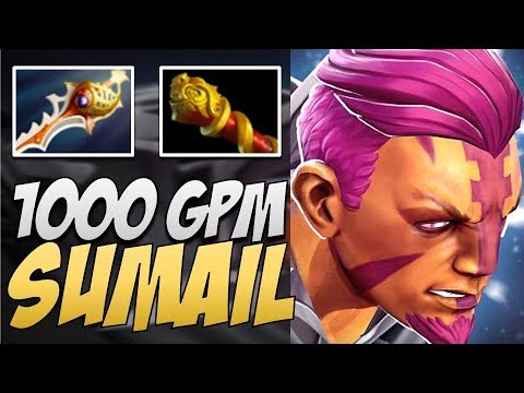 EG.Sumail Anti-Mage with 21 KILLS/1K GPM | Dota Gameplay