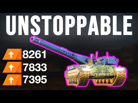 When a PRO plays the MOST OP TANK in WoT Blitz...